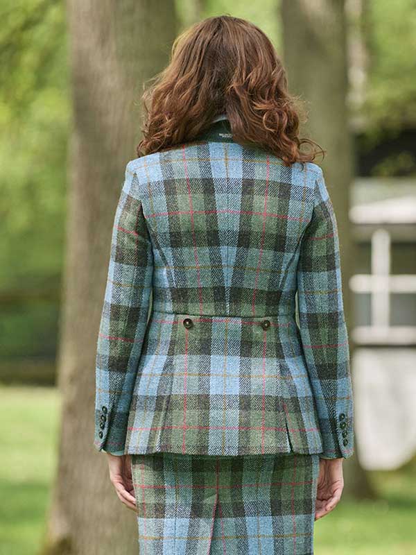 Harris Tweed Damen Blazer 682 Highland Check – Bild 3