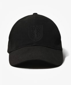 Basecap 5 Panel All Black Sticklogo