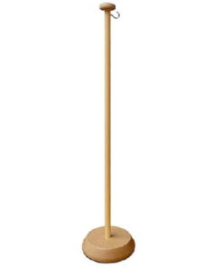 Holzstandfuß für Wimpel