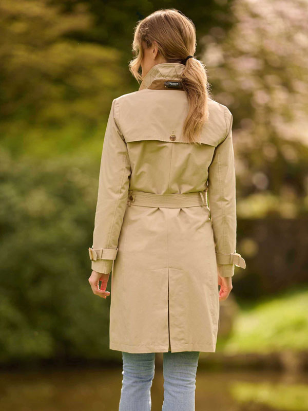Damen Trenchcoat ”Darby” in beige – Bild 3