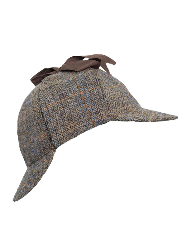 631 Watson Deerstalker Hat Brown – Bild 4