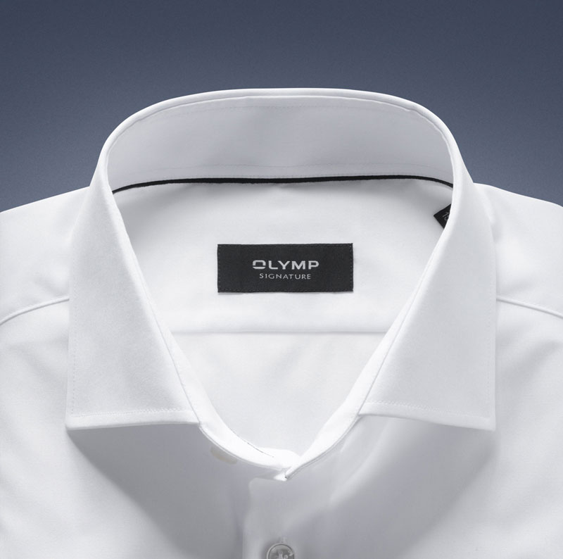 Signature Businesshemd, Tailored Fit, Signature Kent, Weiß – Bild 4