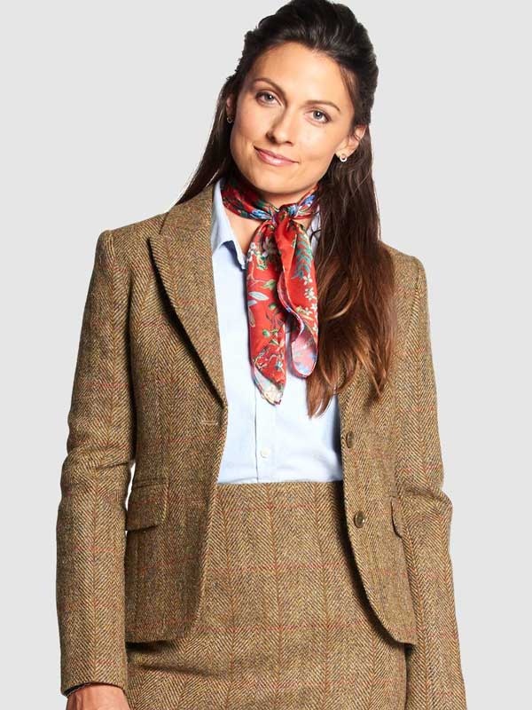 Harris Tweed Jacket Damen Tammy – Bild 3