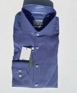 Eterna Business Shirt Blau Gestreift