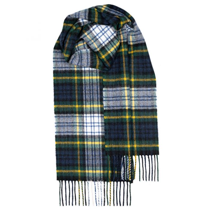 Gordon Dress Modern Tartan Lambswool Scarf