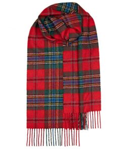 MacLean of Duart Modern Tartan Lambswool Scarf