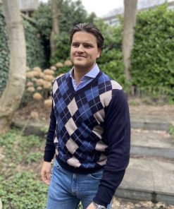 Kilmory Argyle Front Vee Neck