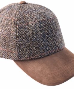 Harris Tweed Cap, Grey