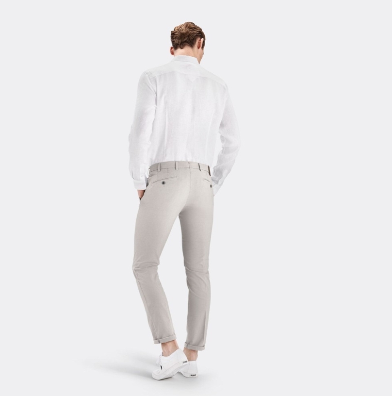 MMX Microstructuur Super Stretch Chino – Bild 5