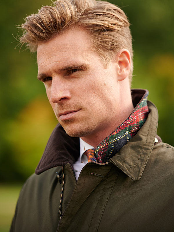 Kurzmantel ”Finrock” in oliv – Bild 3