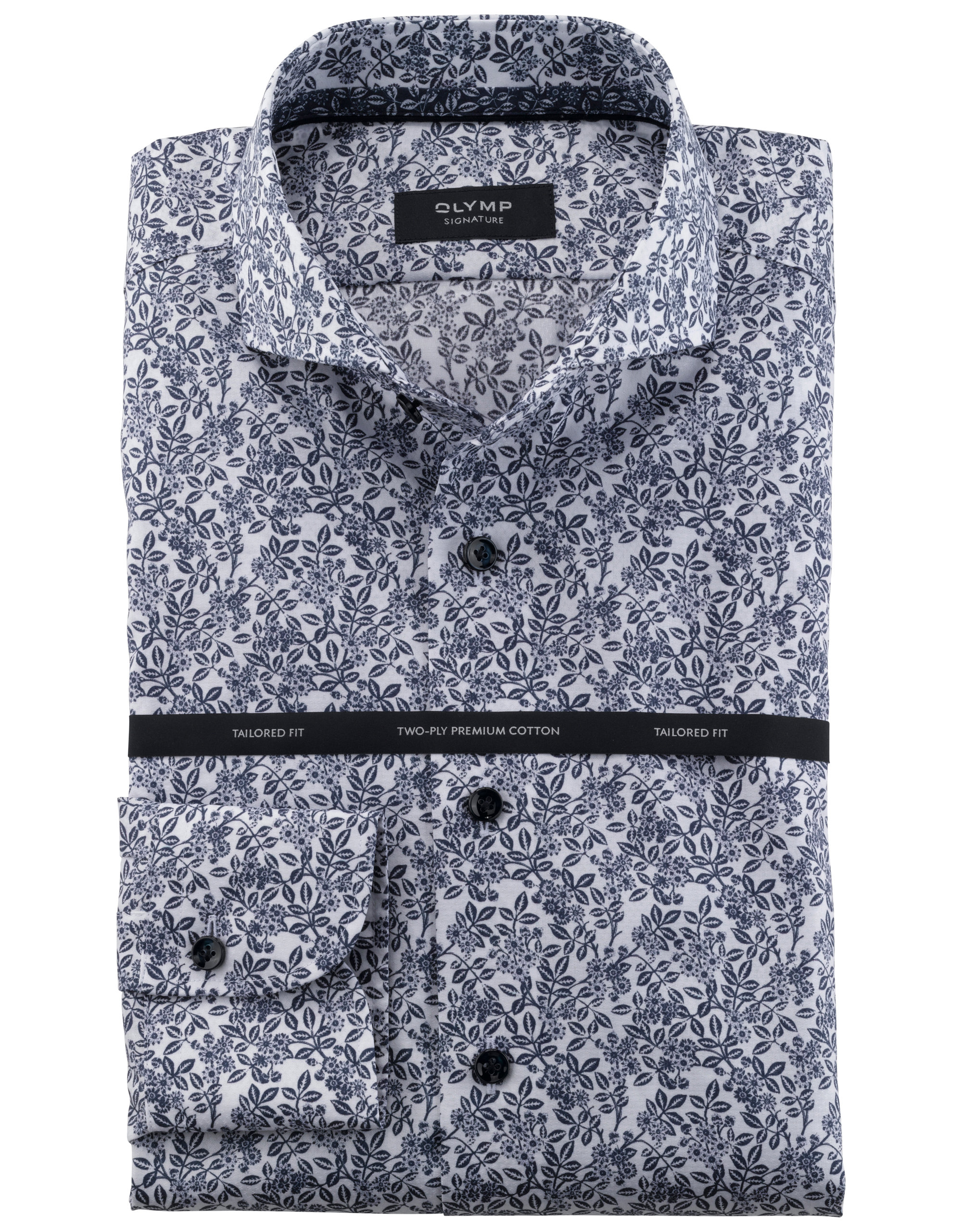 Olymp Signature Overhemd Print – Bild 2