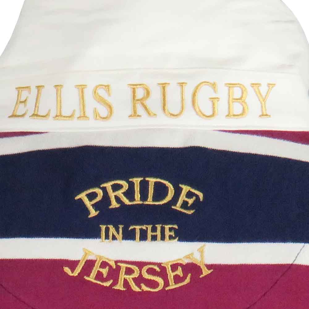 England Rugby Shirt Vintage Triple Blue – Bild 5