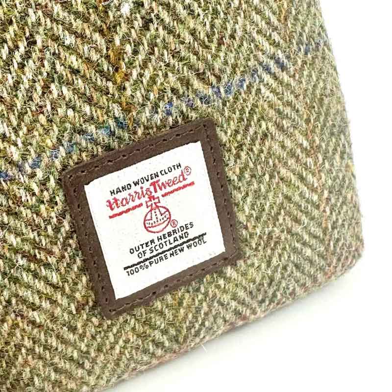 Harris Tweed Mini-Umhängetasche in Country Green – Bild 7