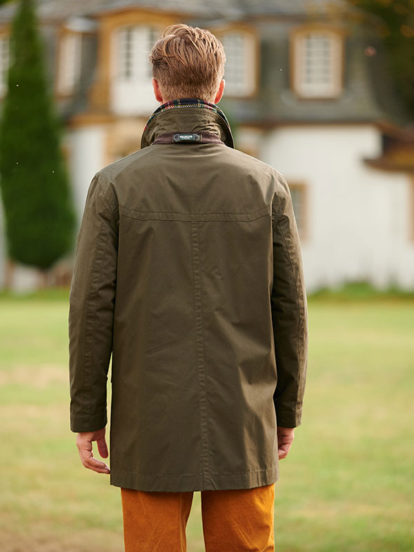 Kurzmantel ”Finrock” in oliv – Bild 5