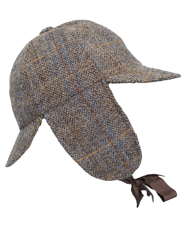 631 Watson Deerstalker Hat Brown – Bild 6