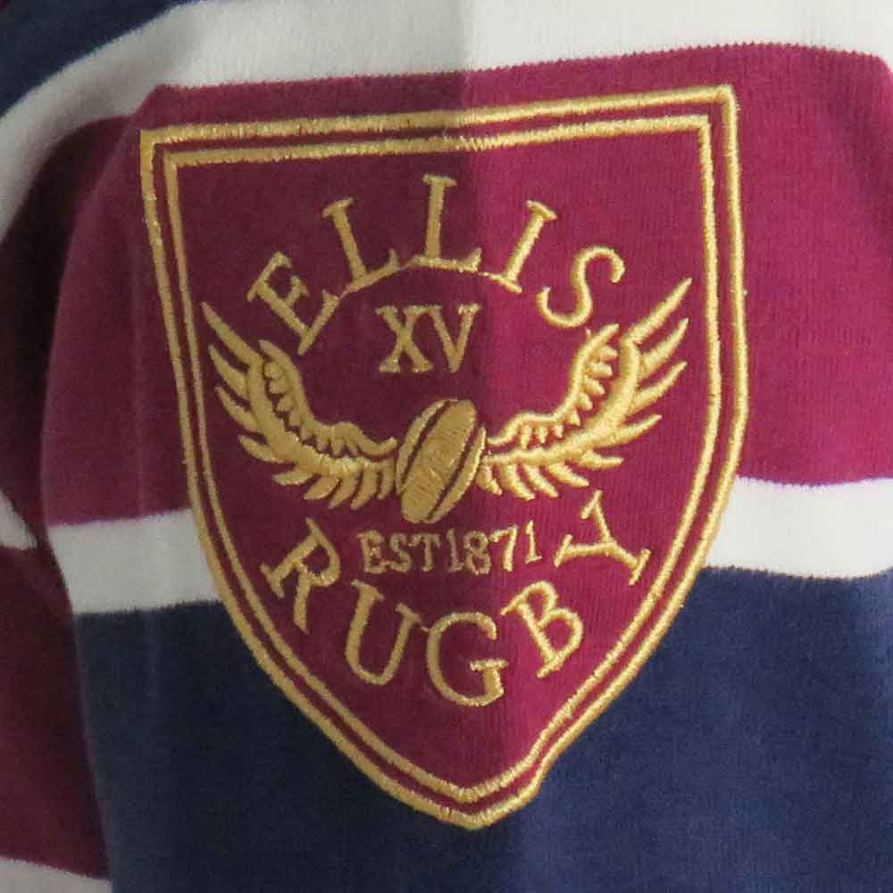 England Rugby Shirt Vintage Triple Blue – Bild 6