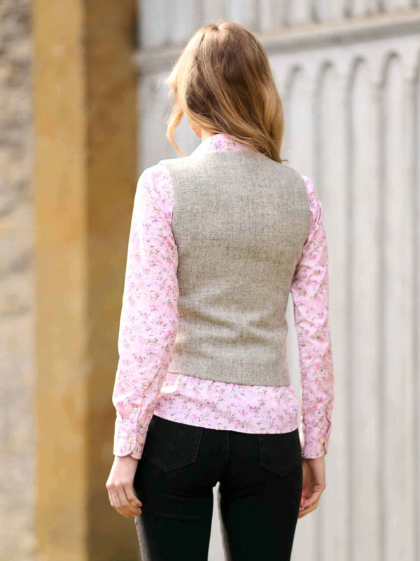 Harris Tweed Damen Weste 602 – Bild 3