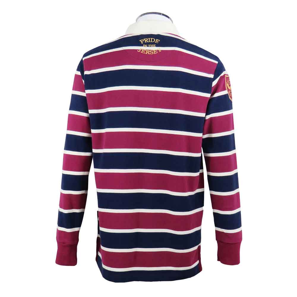 England Rugby Shirt Vintage Triple Blue – Bild 3