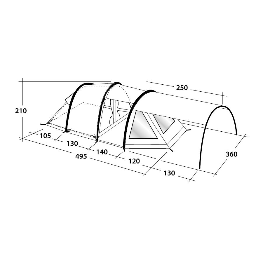 Tunnelzelt Roswell – Bild 3