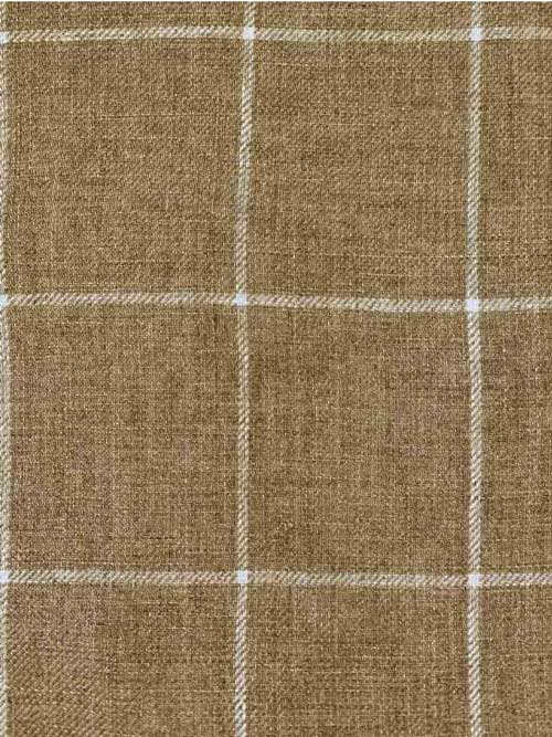 Wellington Leinenblazer in Beigen Fensterkaro – Bild 4