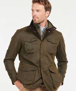 Barbour Wachs Jacke Ogston OL51-olive