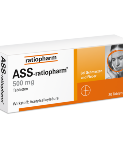 ASS ratiopharm 500 mg Tabletten – 30 Stück