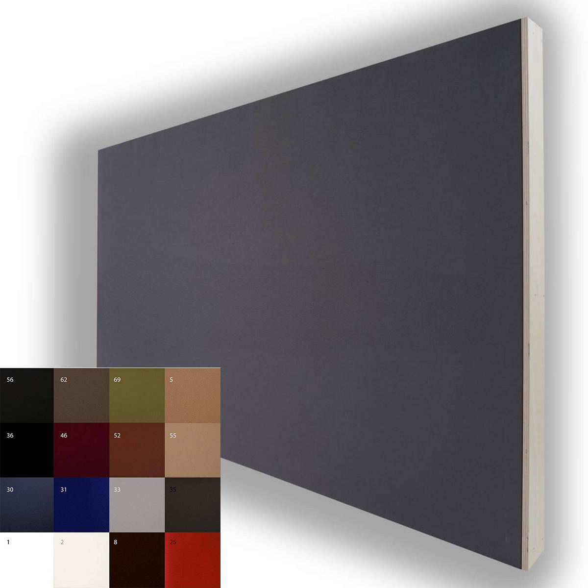 Akustikdeckenplatten-Breitband Paneele-104x64x6cm