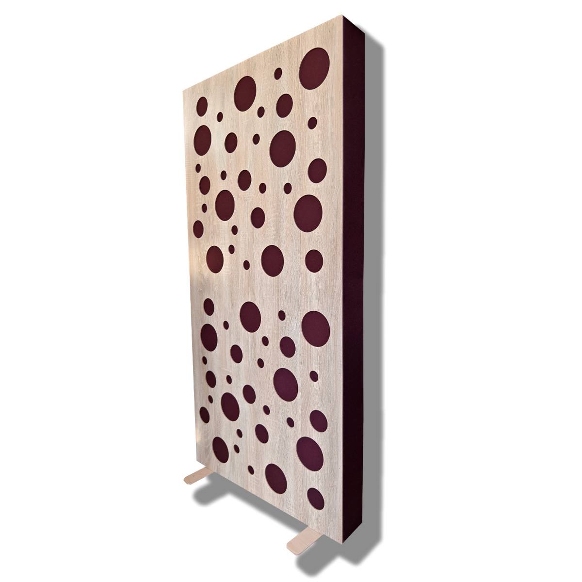 Akustikpaneel mit Frontdiffusor – Mit rundem Muster auf der Frontplatte – Bild 9