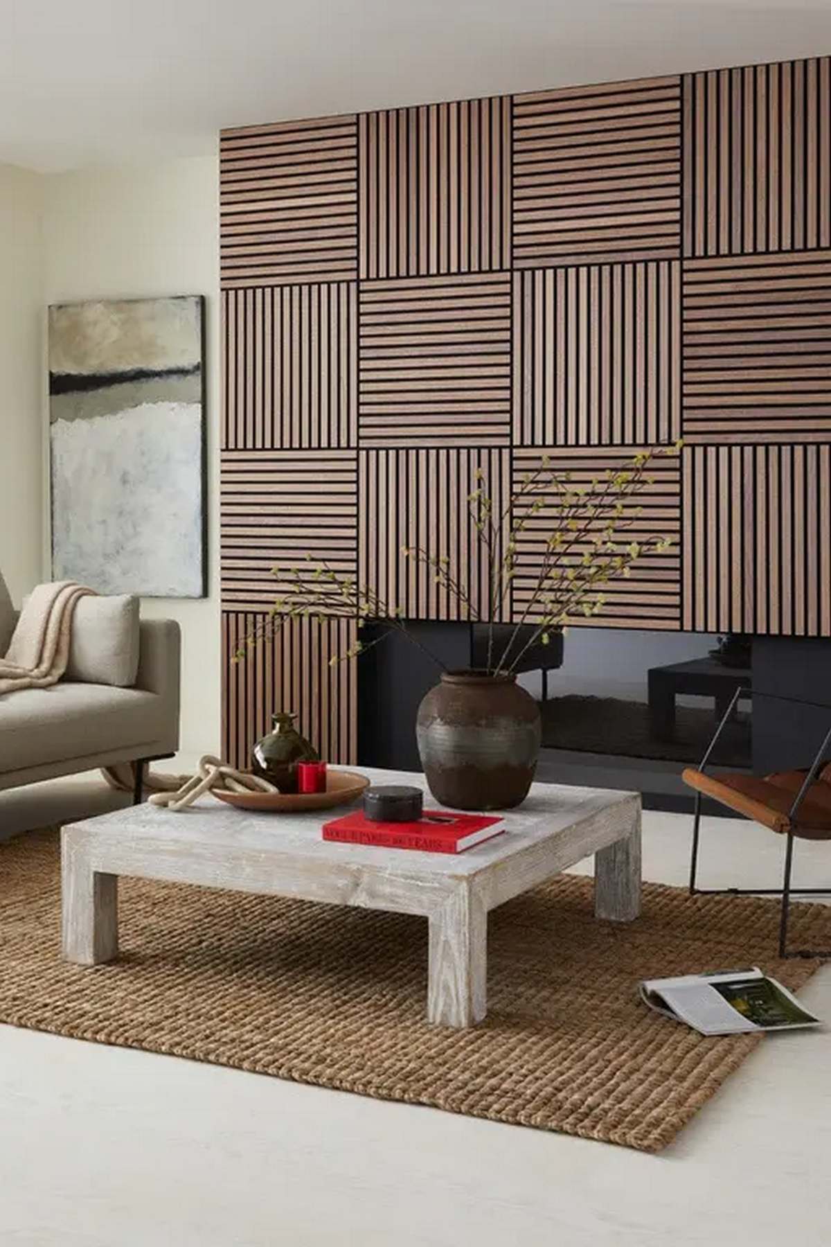 FREJA Akustik paneele schwarz aus Holz 200x60x2,2cm. Black Oak – Wir können sie auch in individuellen Größen herstellen – Bild 7