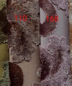 Rosa – Akustischer Stoff mit Rosenmuster aus Samt