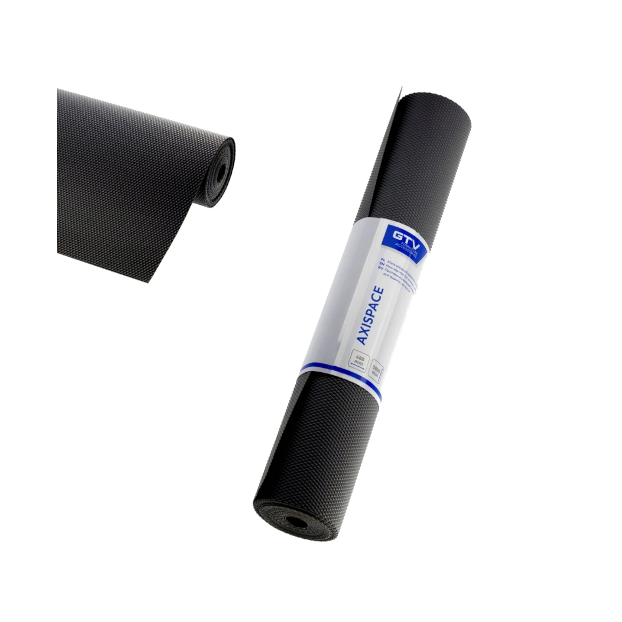 Antirutschmatte Schublade 48 × 500 cm Schwarz – rutschfest, zuschneidbar | Prima Online – Bild 2