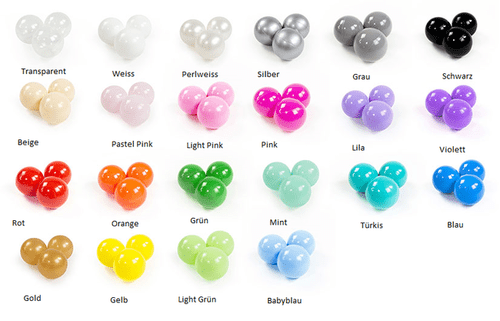 Bällebad Bälle – Bild 4