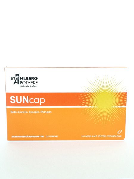 Beautystahl SUN cap (für d. Bräunung) der Stahlberg Apotheke – 30 Kapseln – Bild 2