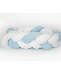 Bettschlange Weiss-Blau