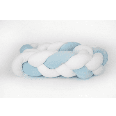 Bettschlange Weiss-Blau