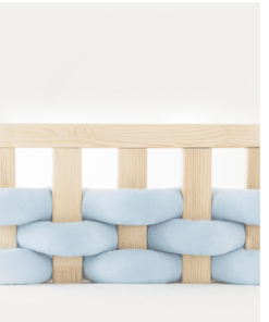 Bettschutz Geflecht Blue