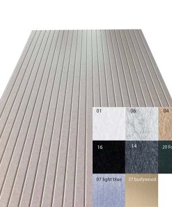 Bilnora Extra Dense gestreiftes Muster Filz schallschutz für büro 120x60x0,9cm