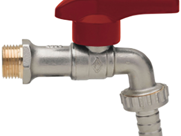 MEIBAD Auslaufkugelhahn CD200A 1/2″AG Mssg.m.vollem Durchgang m.Schlauchver.