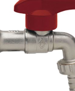 MEIBAD Auslaufkugelhahn CD200A 1″AG Mssg.m.vollem Durchgang m.Schlauchver.