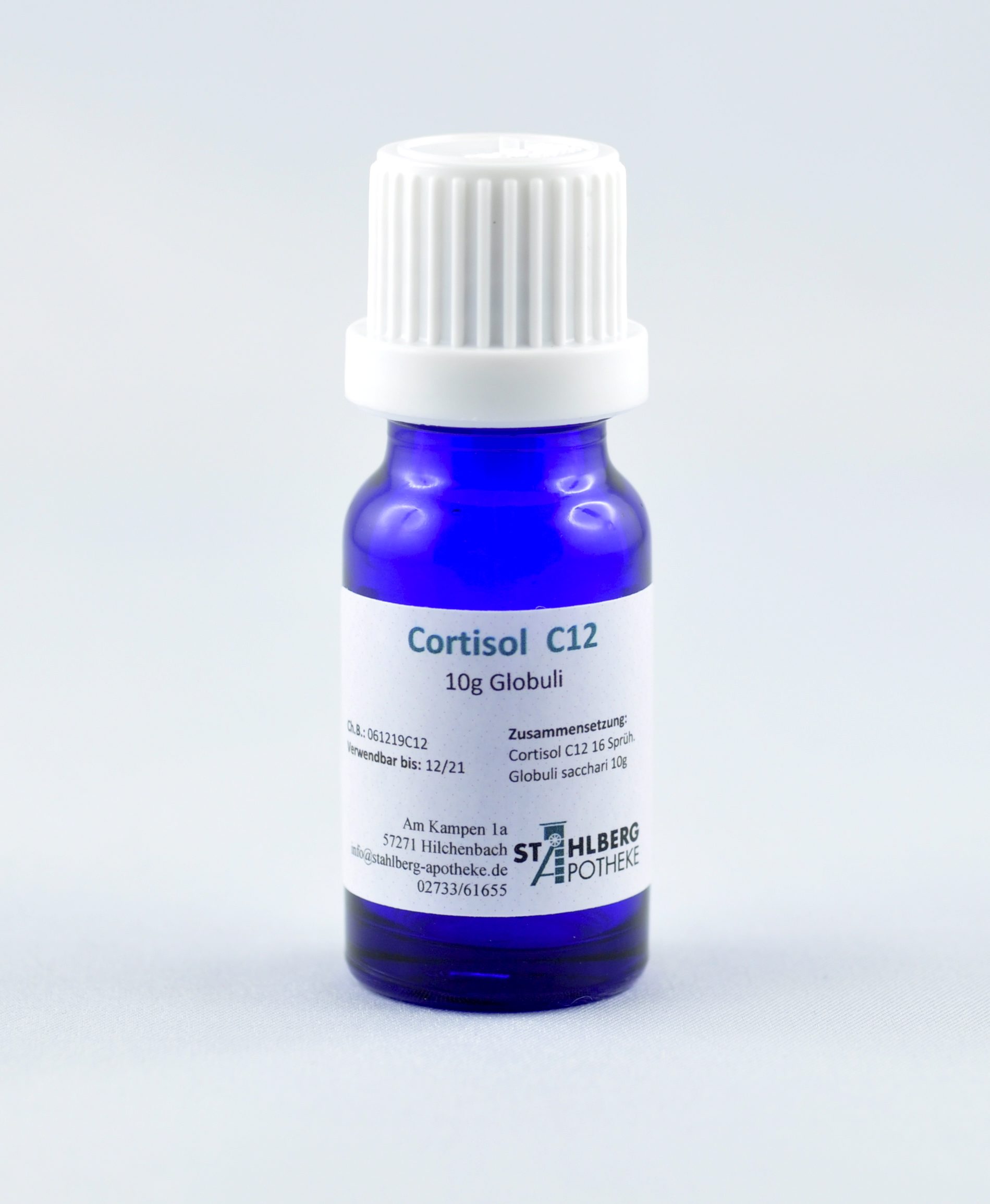 Cortisol C12 Globuli – 10 g