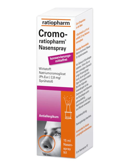 Cromo Ratiopharm Nasenspray – 15 ml