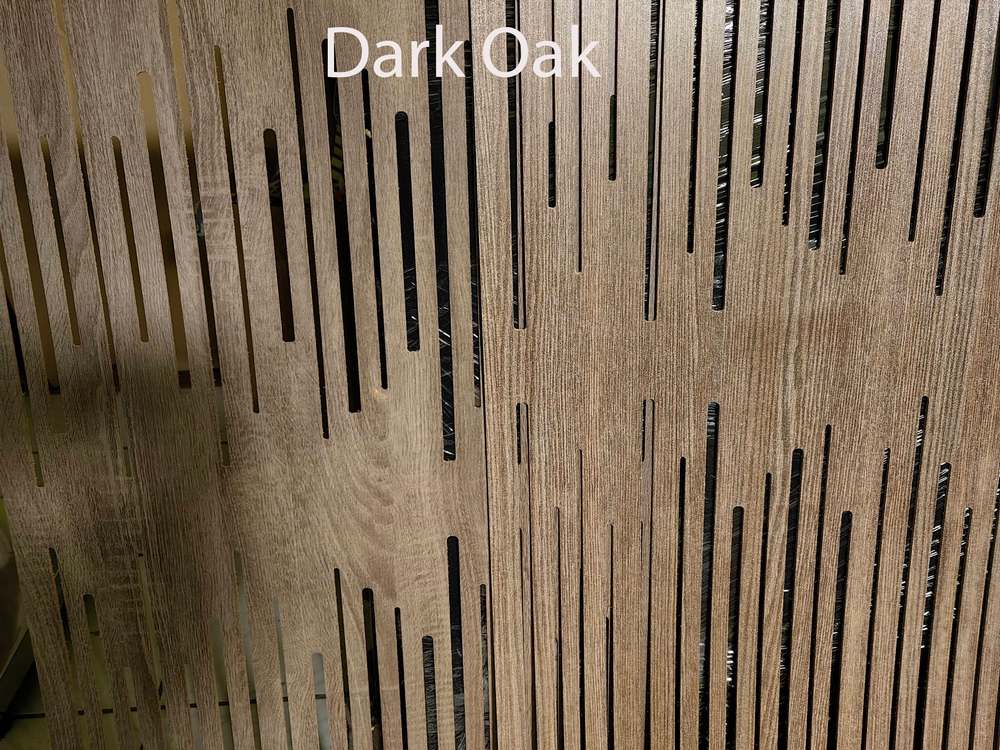 Akustikpaneel mit Frontdiffusor – Mit rundem Muster auf der Frontplatte – Bild 8