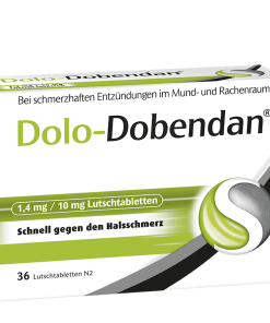 Dolo-Dobendan 1,4 mg/10 mg Lutschtabletten – 36 Stück