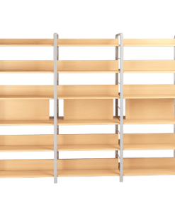 Doppelseitiges Bücherregal