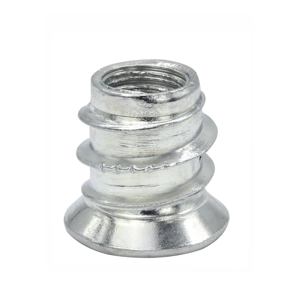 Einschraubmutter M6 x 10 mm – verzinkter Stahl, mit Bund – 10/50/100 Stück – Bild 7