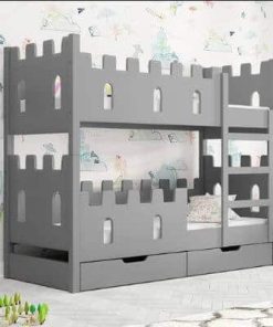 Etagenbett Castle Gray