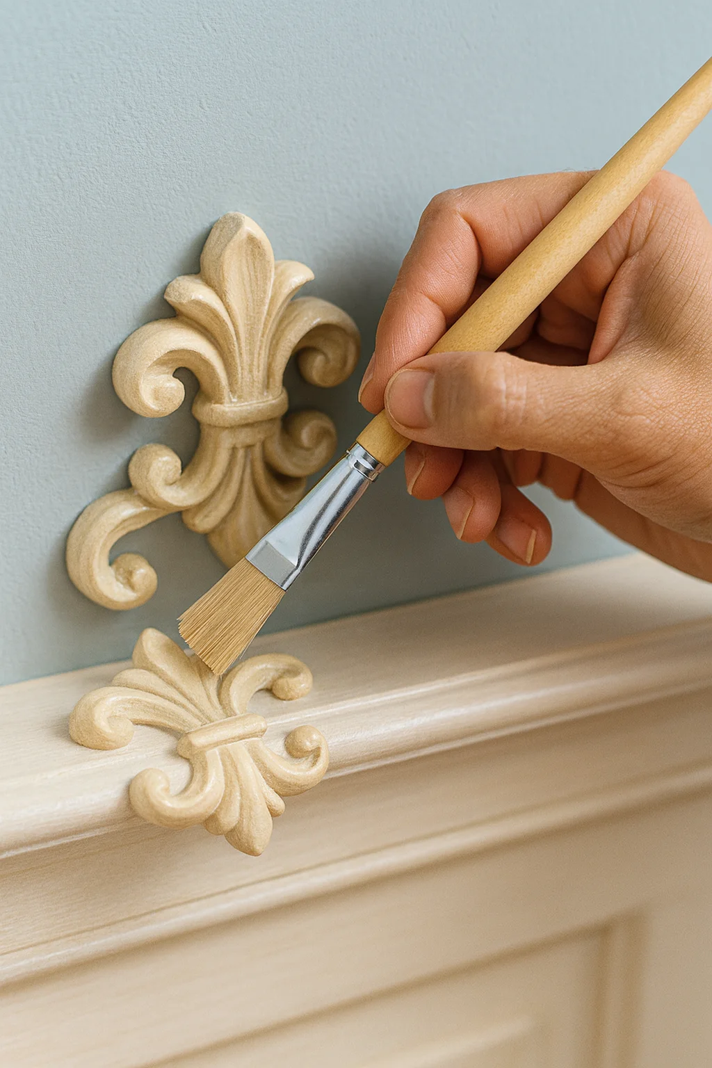 Flachpinsel 24 mm – Präzision für Kanten & Details (1 Stück | 24mm) – Bild 5