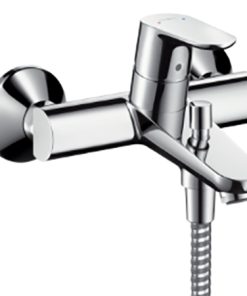 HG Focus Einhebel-Wannenmischer Aufputz, DN15 chrom