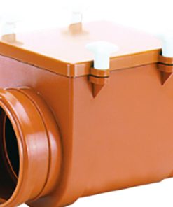 HL712 RStauverschl. DN125 m. Niroklappe on. geregelter Klappe. zusätzlicher Niro