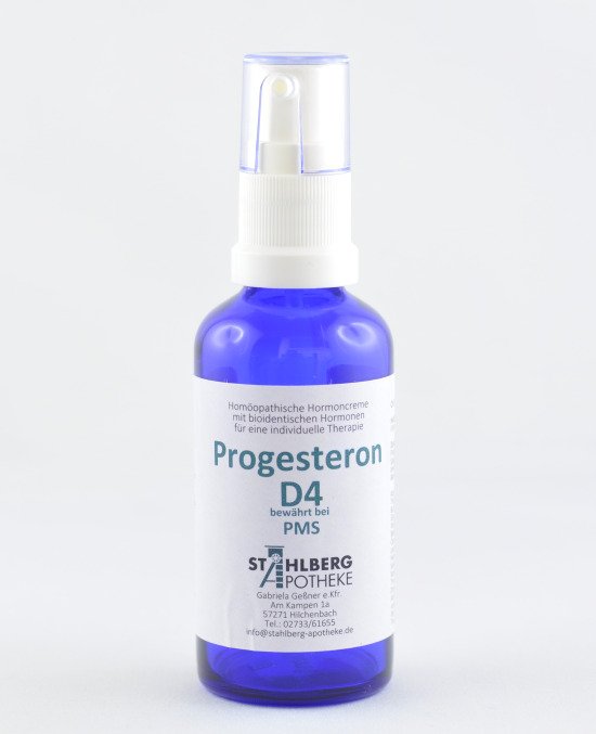 Hormoncreme Progesteron D4 Spagyrik PMS – 50 g